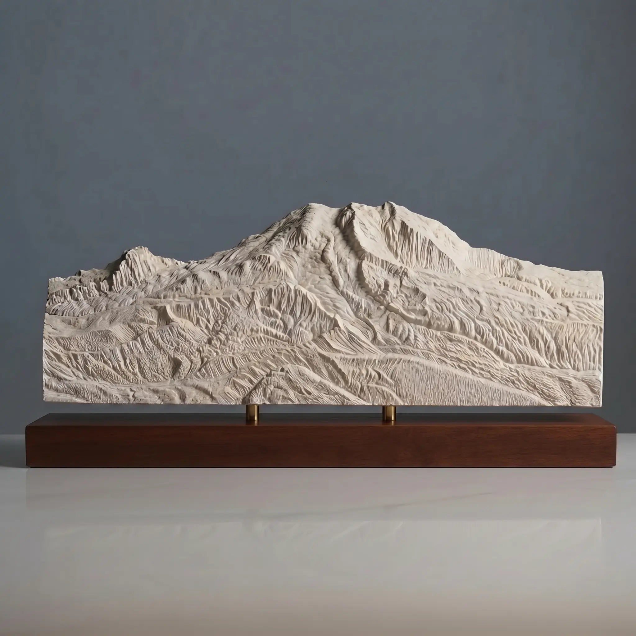 Third Burroughs Mountain Sculpture (Washington) Sculpted Peaks