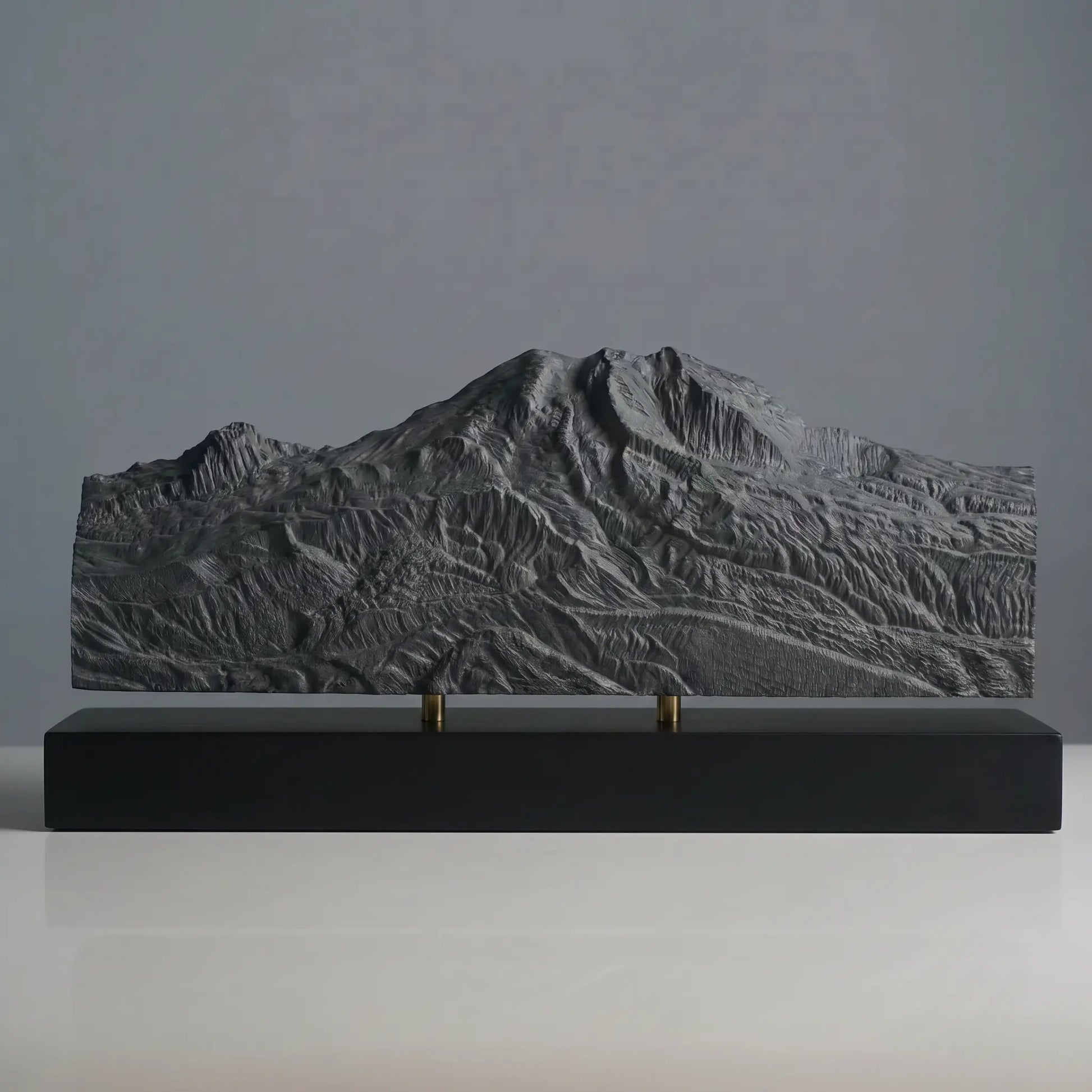 Third Burroughs Mountain Sculpture (Washington) Sculpted Peaks