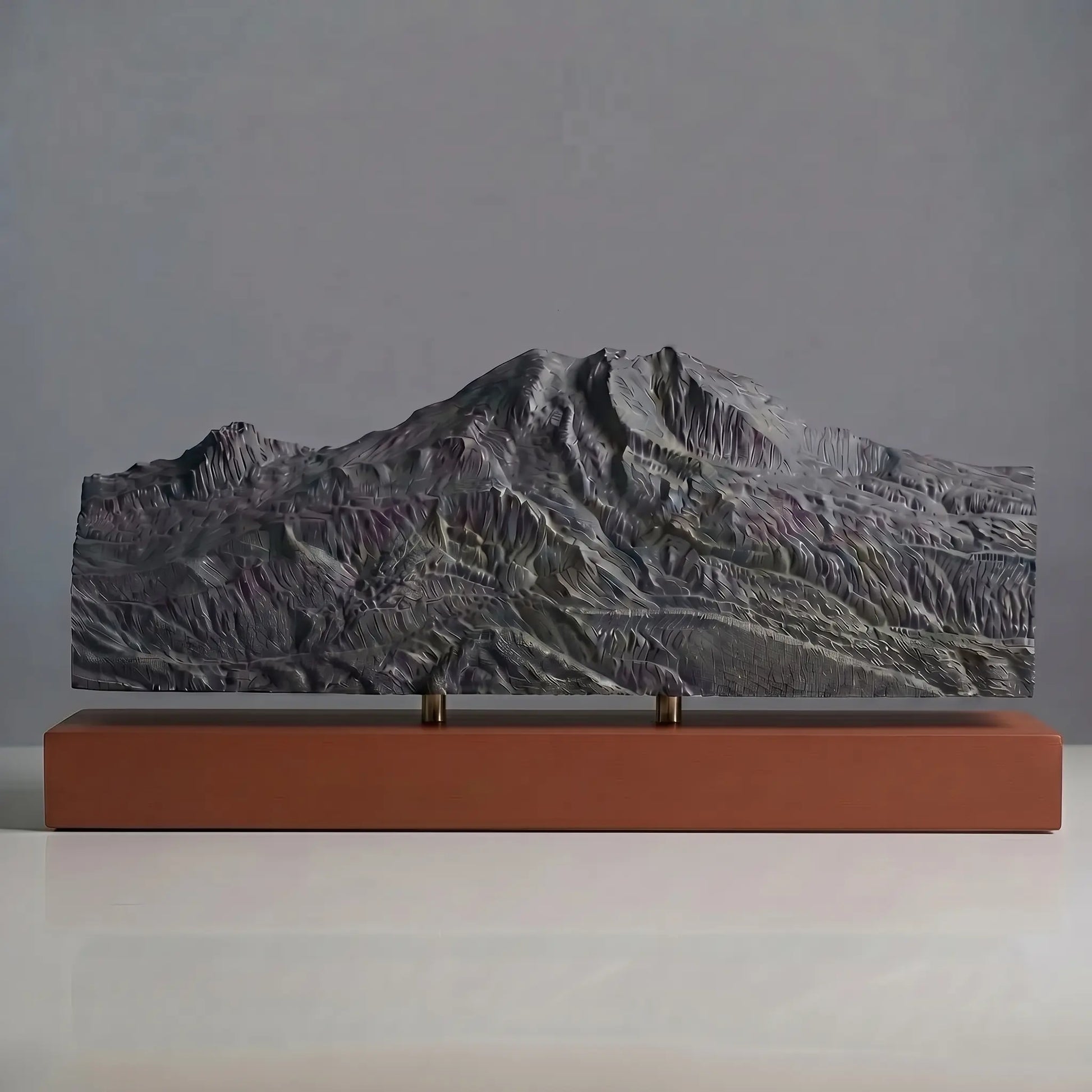 Third Burroughs Mountain Sculpture (Washington) Sculpted Peaks