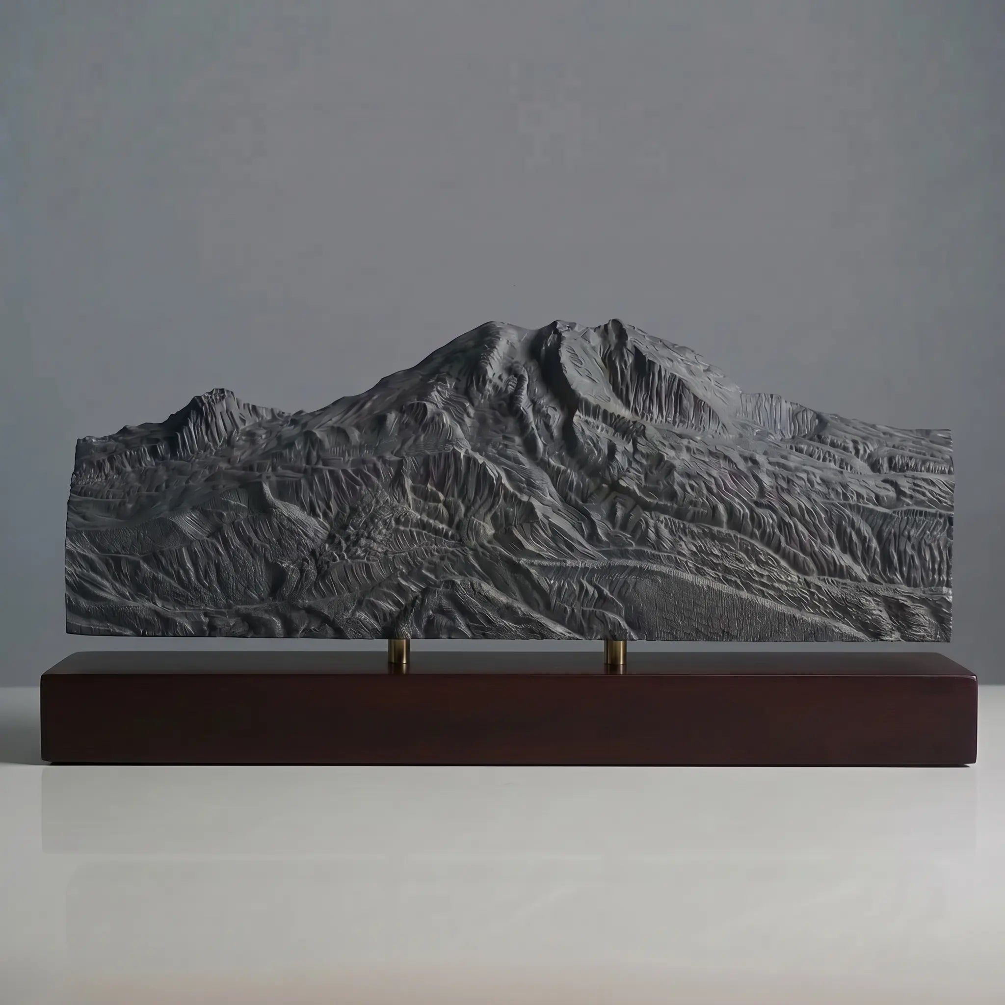 Third Burroughs Mountain Sculpture (Washington) Sculpted Peaks