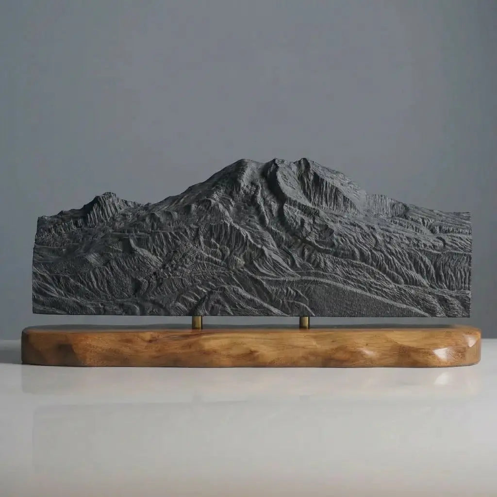 Third Burroughs Mountain Sculpture (Washington) Sculpted Peaks