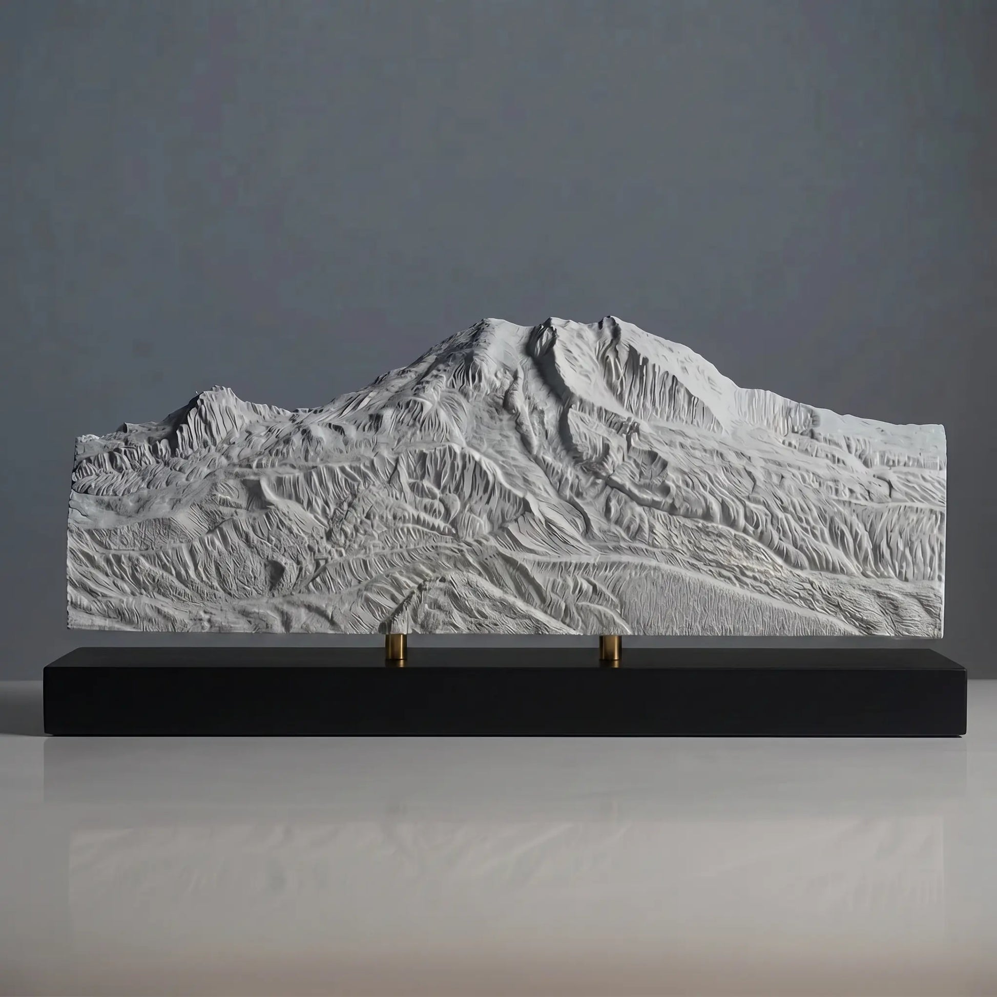 Third Burroughs Mountain Sculpture (Washington) Sculpted Peaks