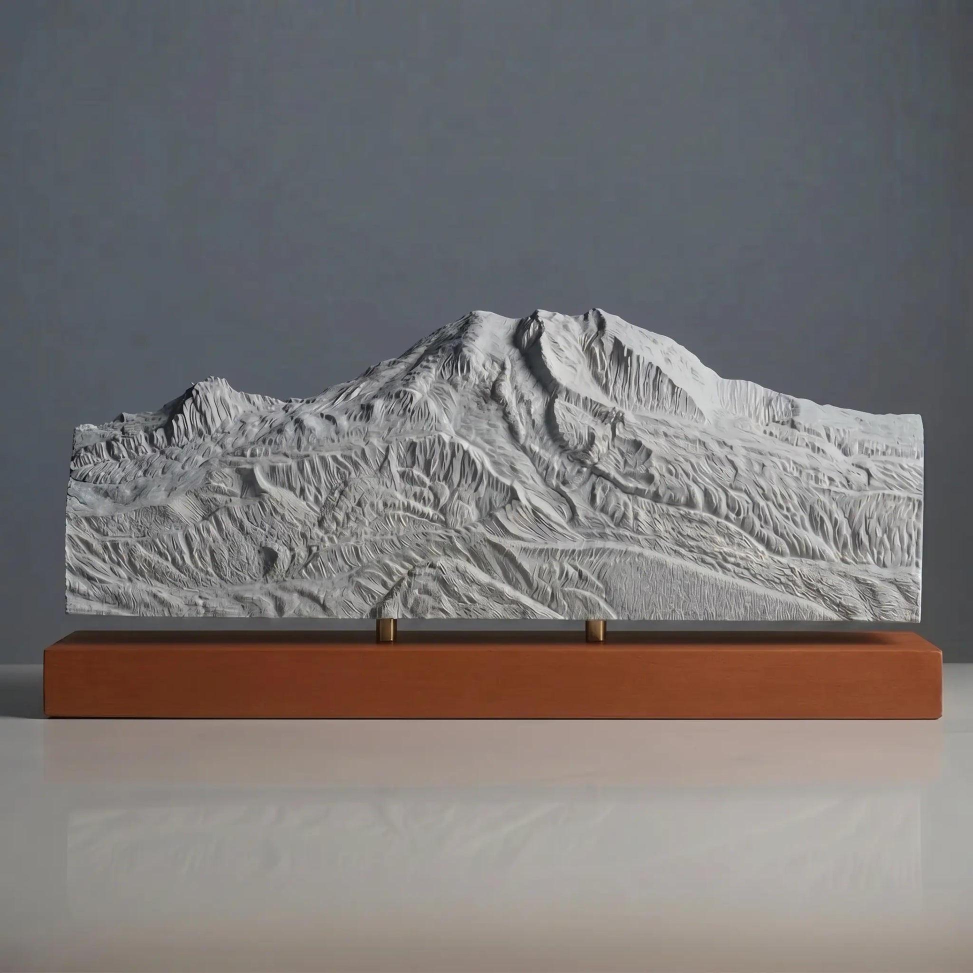 Third Burroughs Mountain Sculpture (Washington) Sculpted Peaks