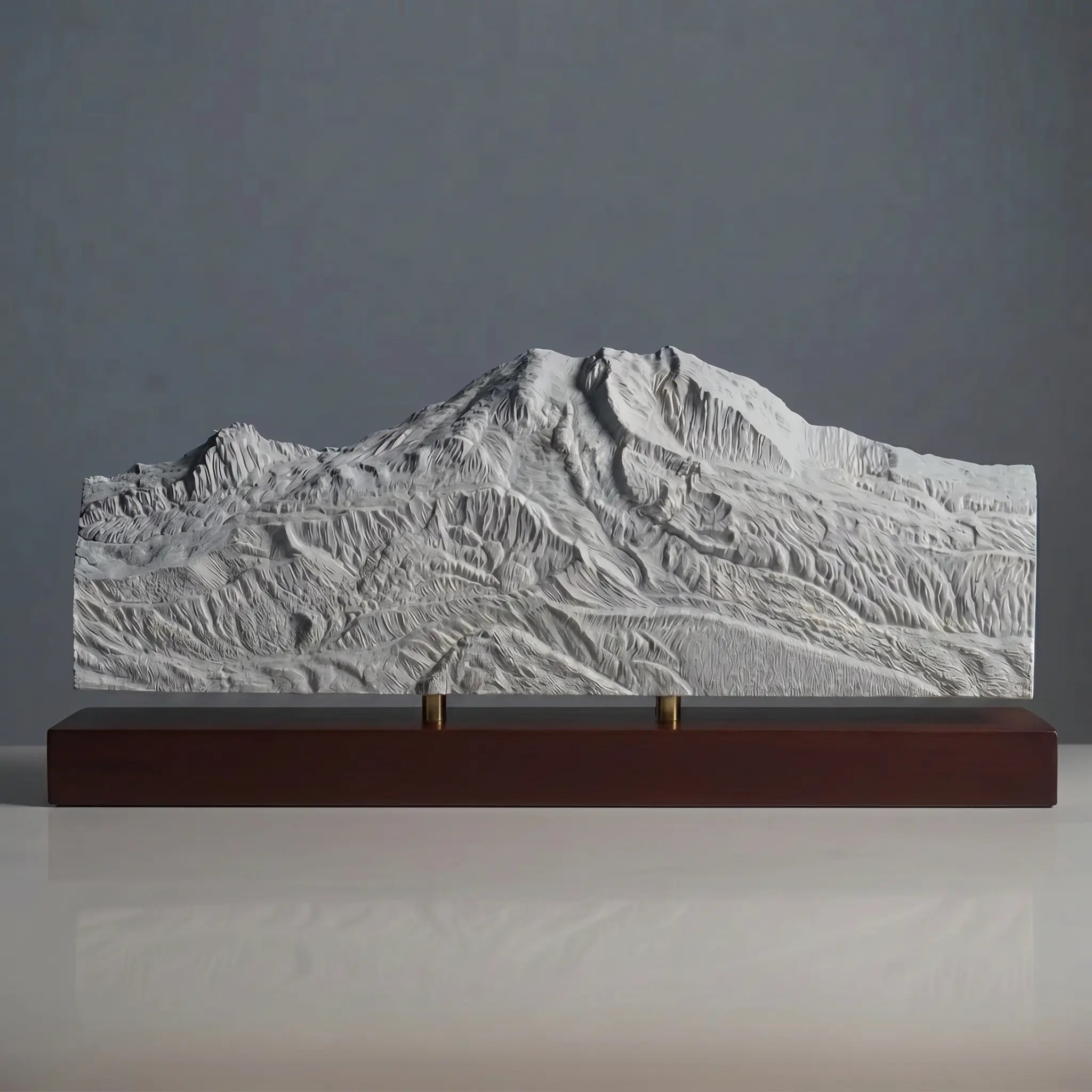 Third Burroughs Mountain Sculpture (Washington) Sculpted Peaks