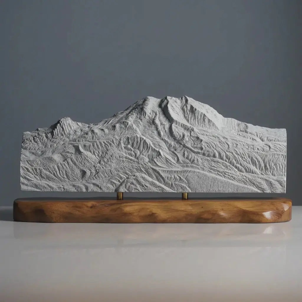 Third Burroughs Mountain Sculpture (Washington) Sculpted Peaks