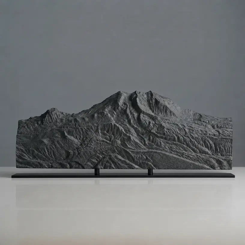 Third Burroughs Mountain Sculpture (Washington) Sculpted Peaks