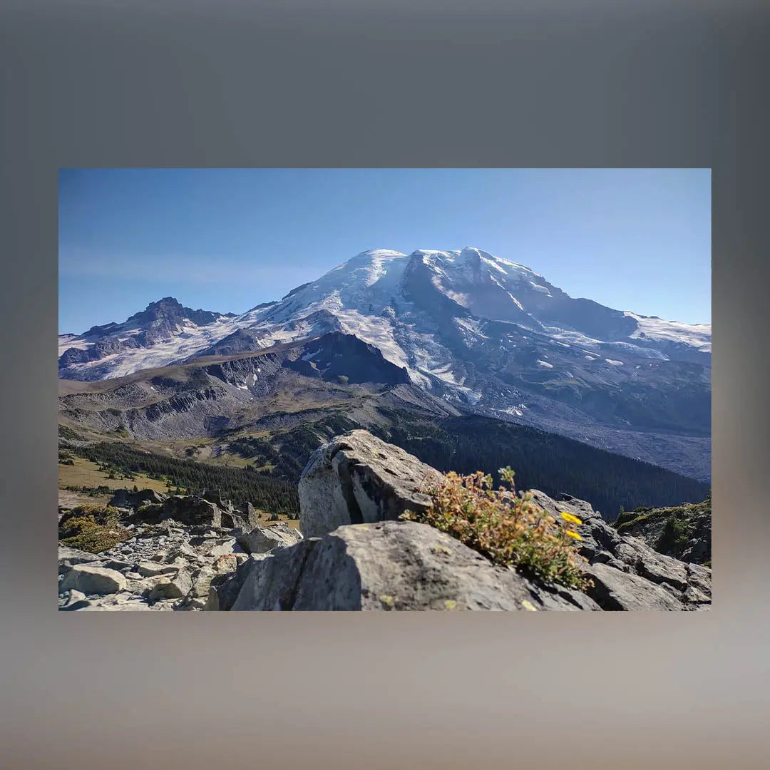 Third Burroughs Mountain Sculpture (Mount Rainier, Washington) Sculpted Peaks