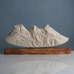 Three Sisters Sculpture (Canmore, Alberta) Sculpted Peaks
