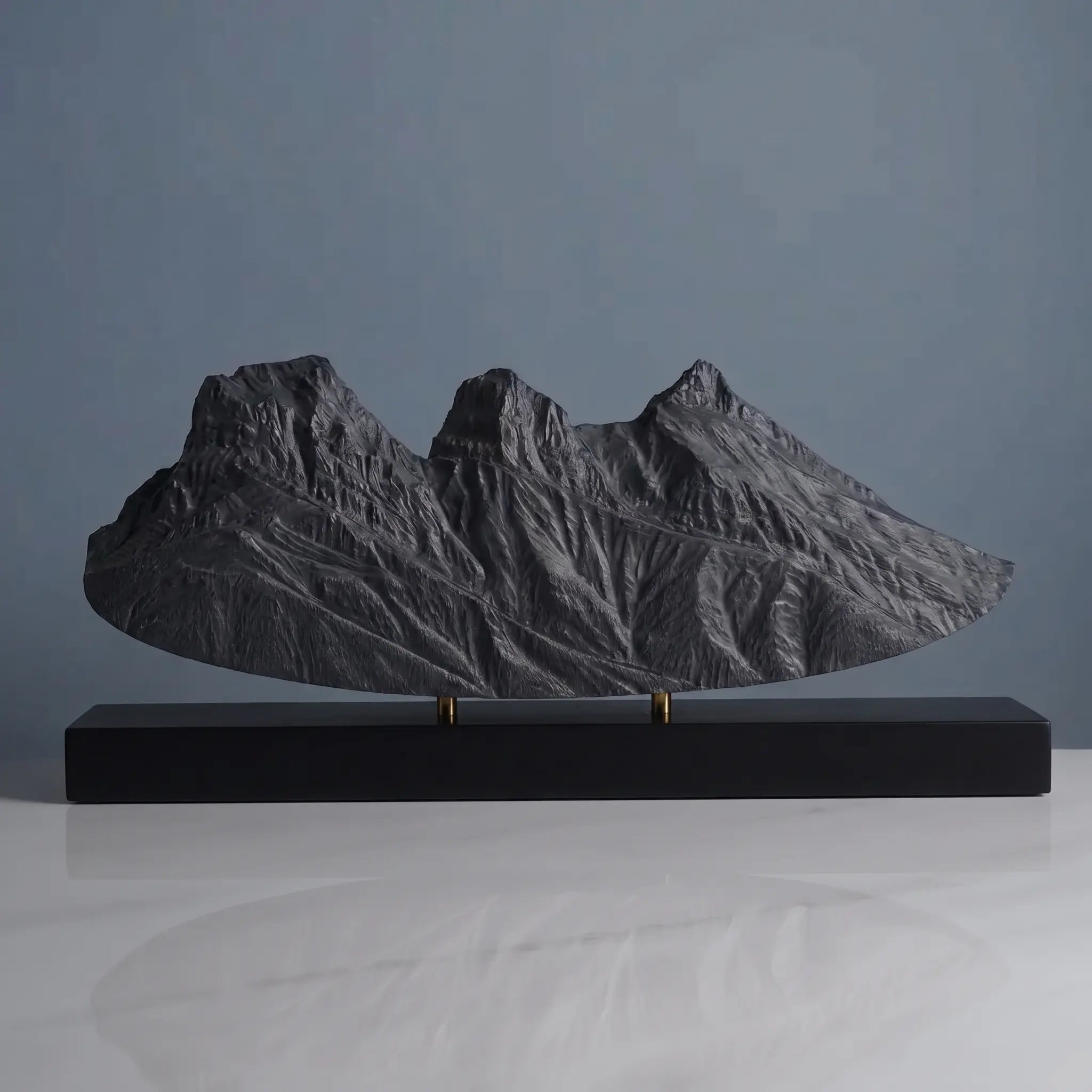 Three Sisters Sculpture (Canmore, Alberta) Sculpted Peaks