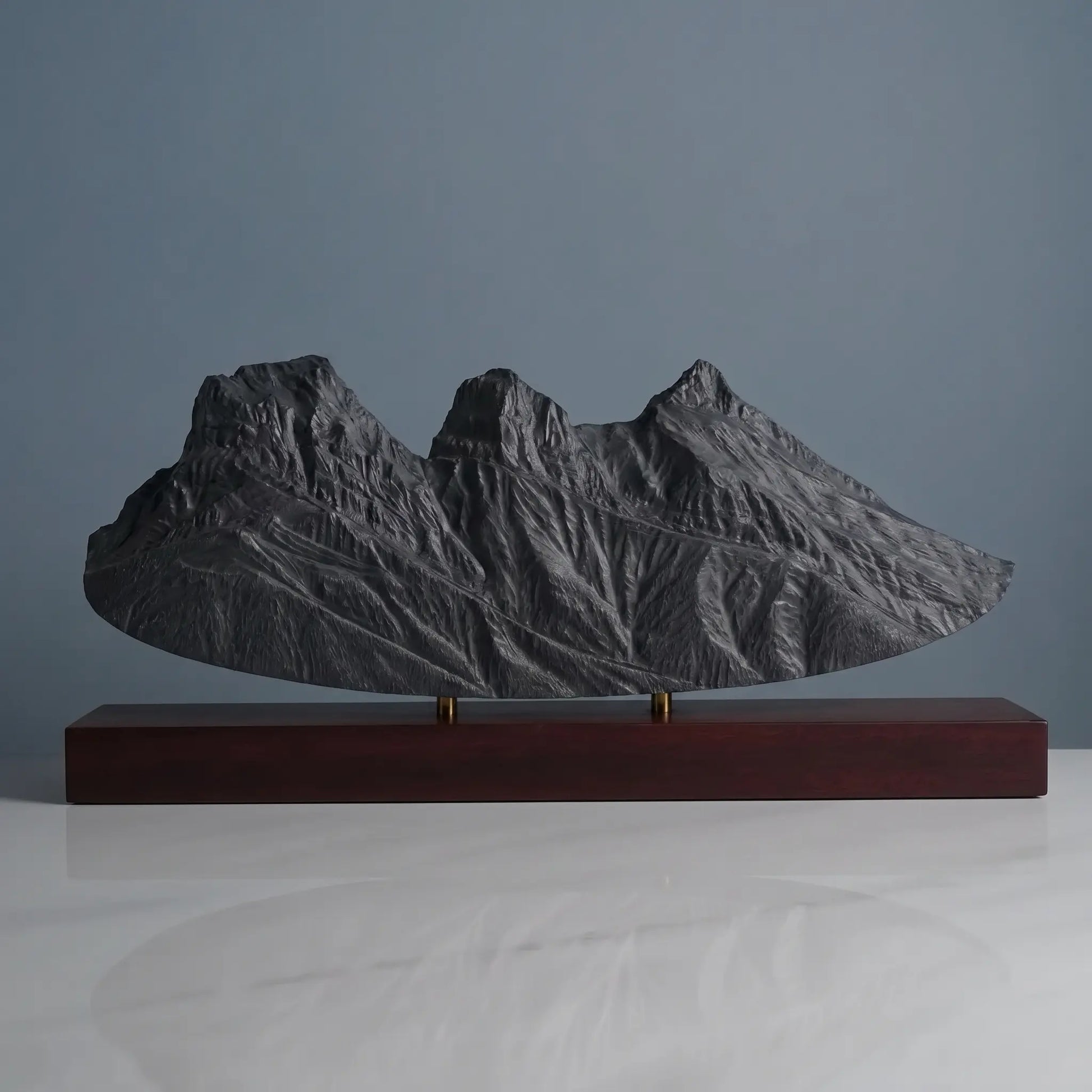 Three Sisters Sculpture (Canmore, Alberta) Sculpted Peaks