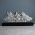 Three Sisters Sculpture (Canmore, Alberta) Sculpted Peaks