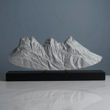 Three Sisters Sculpture (Canmore, Alberta) Sculpted Peaks