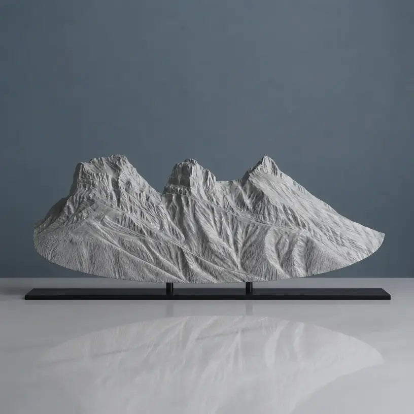 Three Sisters Sculpture (Canmore, Alberta) Sculpted Peaks