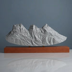 Three Sisters Sculpture (Canmore, Alberta) Sculpted Peaks