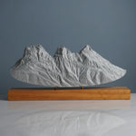 Three Sisters Sculpture (Canmore, Alberta) Sculpted Peaks
