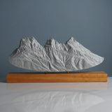 Three Sisters Sculpture (Canmore, Alberta) Sculpted Peaks