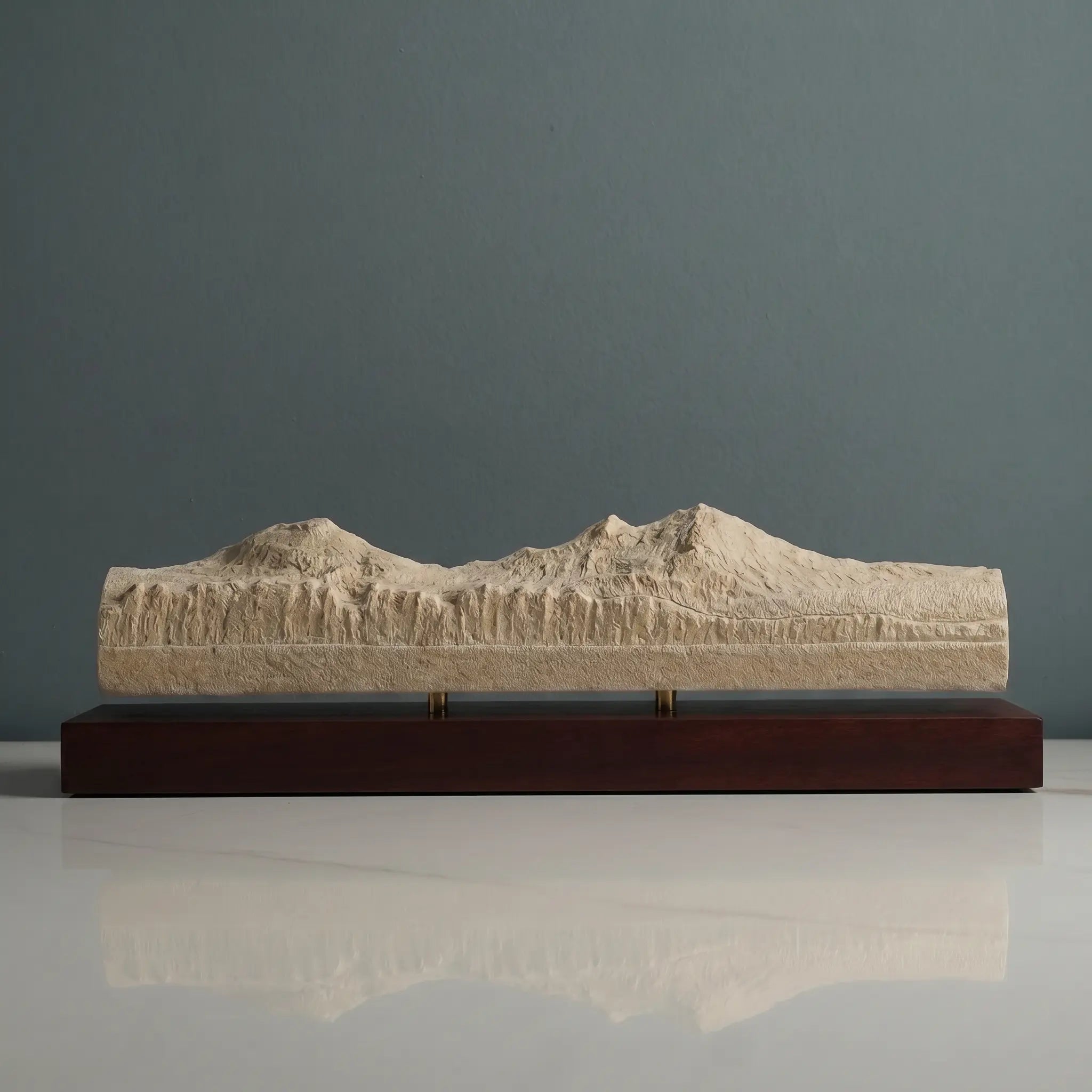 Three Sisters Sculpture (View from Sisters, Oregon) Sculpted Peaks