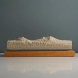 Three Sisters Sculpture (View from Sisters, Oregon) Sculpted Peaks