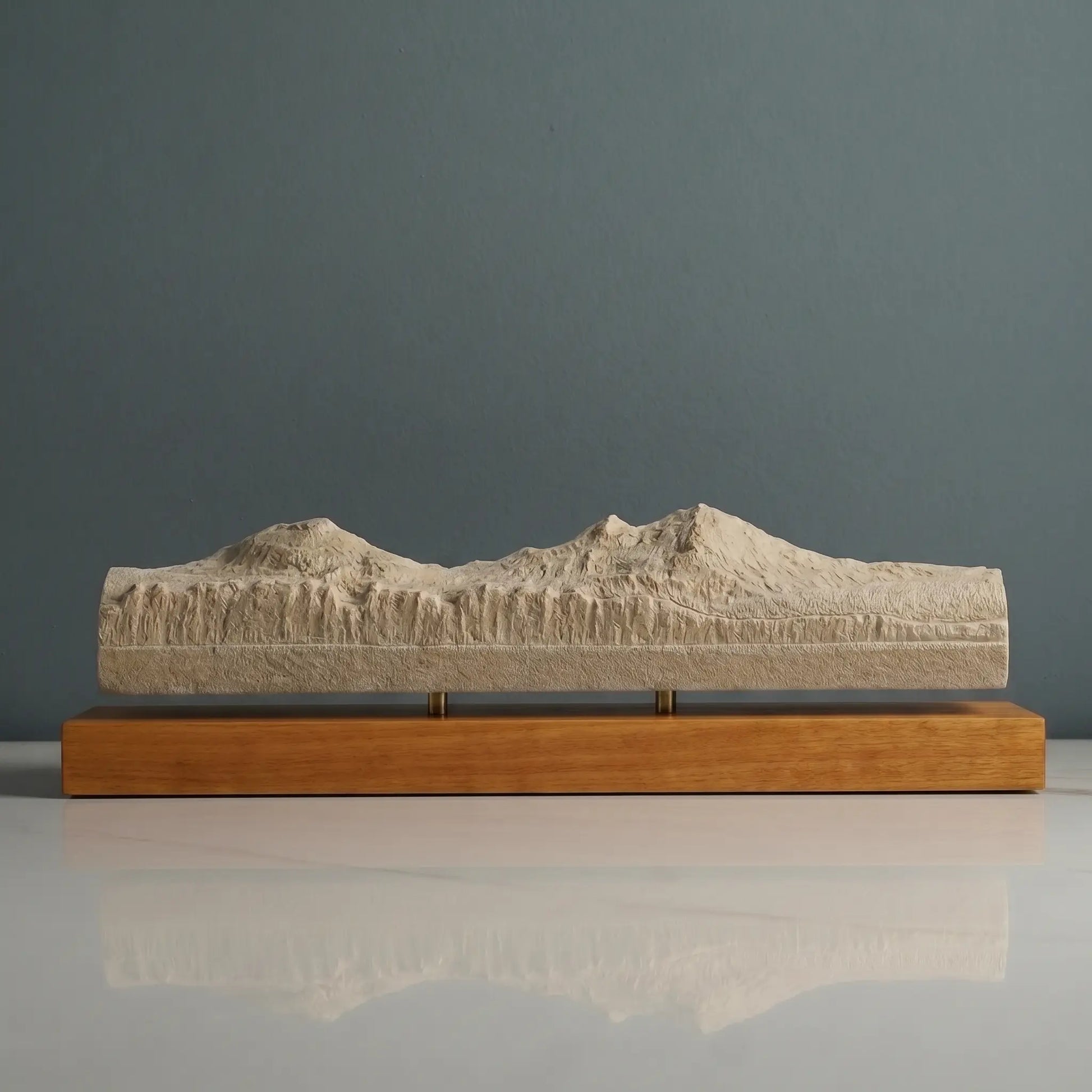 Three Sisters Sculpture (View from Sisters, Oregon) Sculpted Peaks