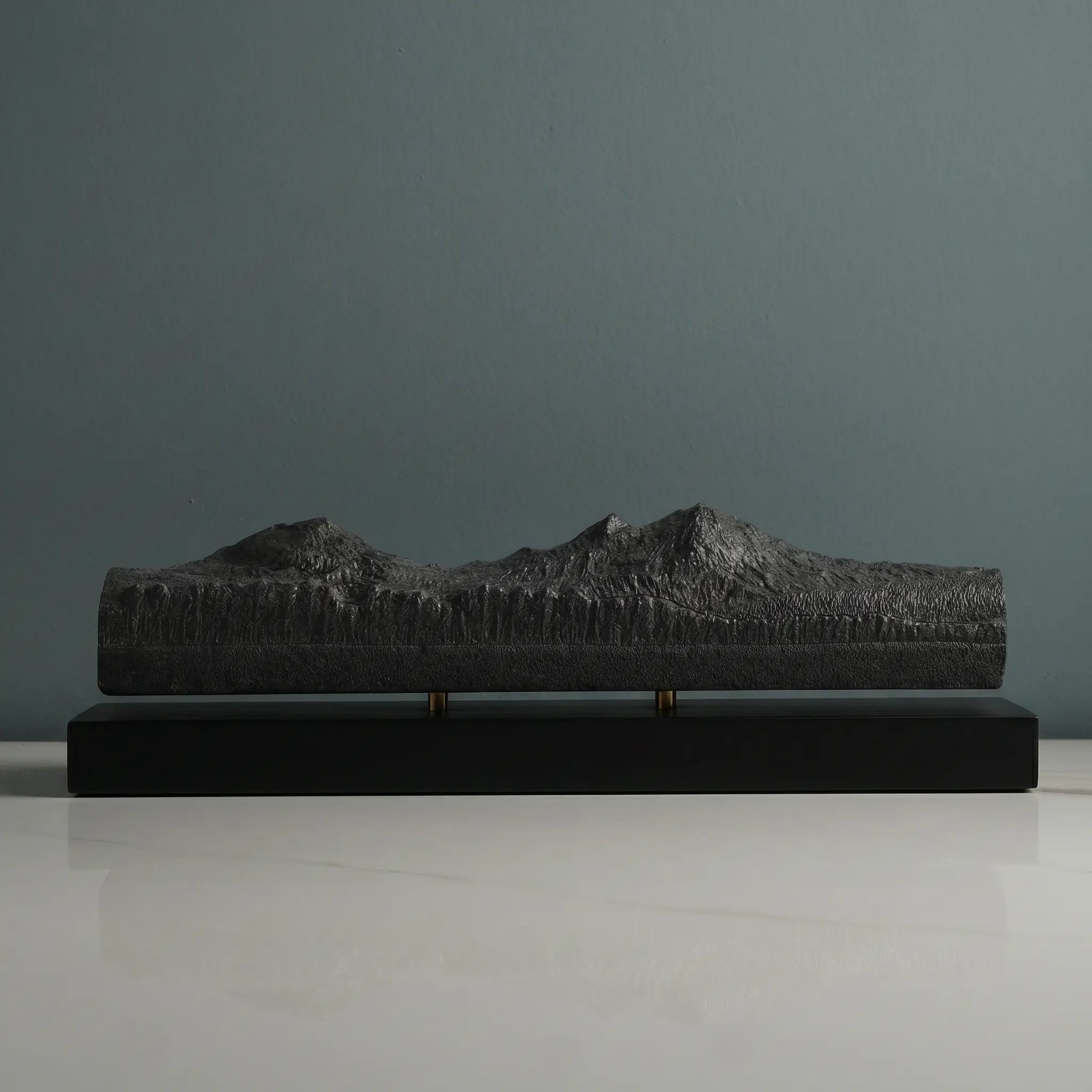 Three Sisters Sculpture (View from Sisters, Oregon) Sculpted Peaks
