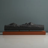Three Sisters Sculpture (View from Sisters, Oregon) Sculpted Peaks