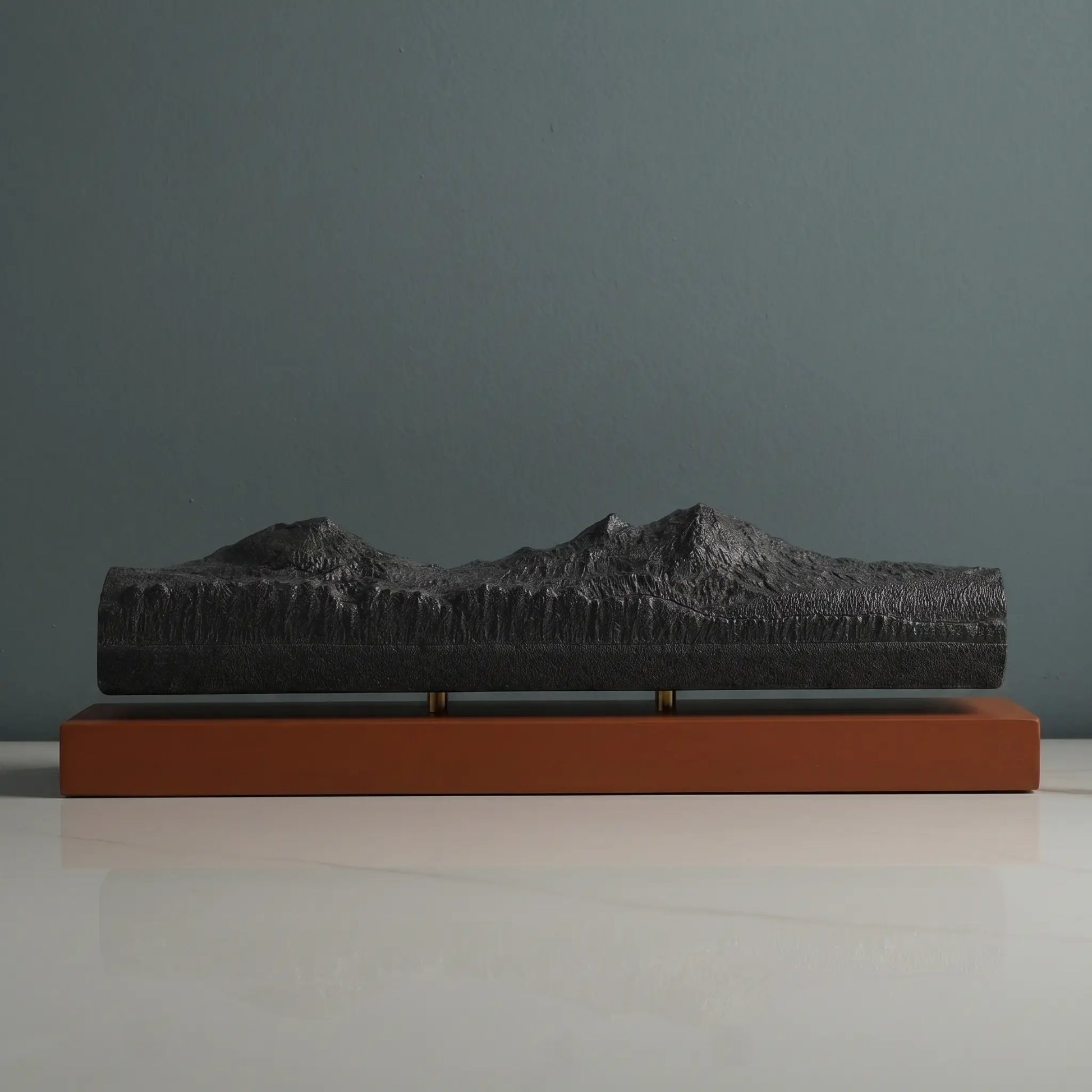 Three Sisters Sculpture (View from Sisters, Oregon) Sculpted Peaks