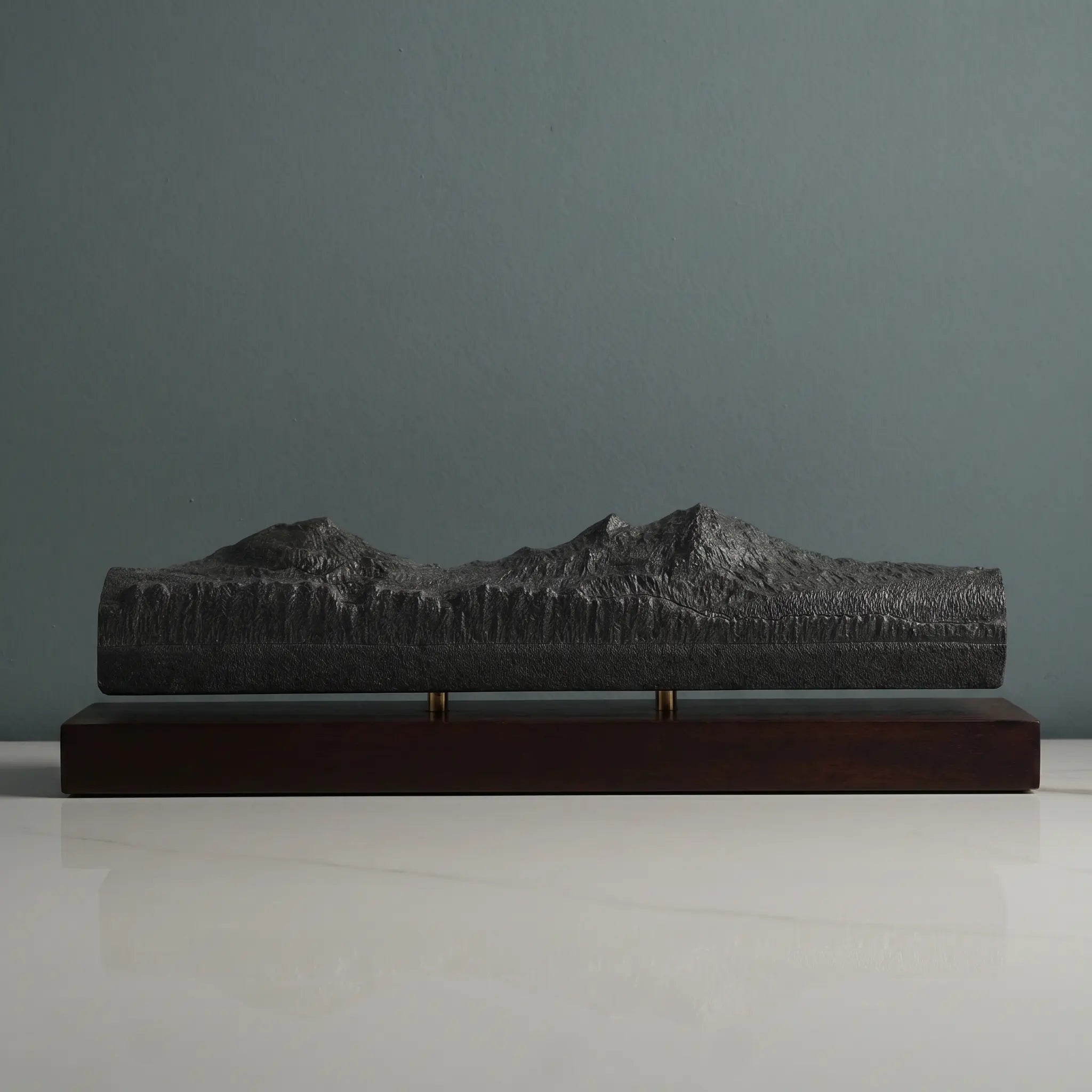 Three Sisters Sculpture (View from Sisters, Oregon) Sculpted Peaks