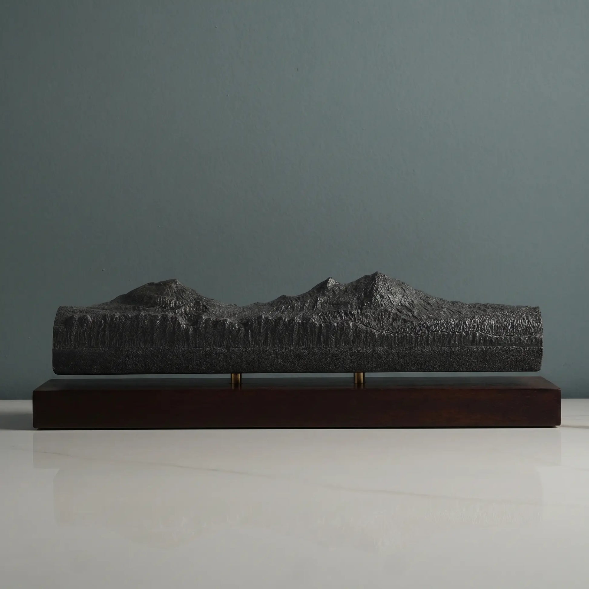 Three Sisters Sculpture (View from Sisters, Oregon) Sculpted Peaks