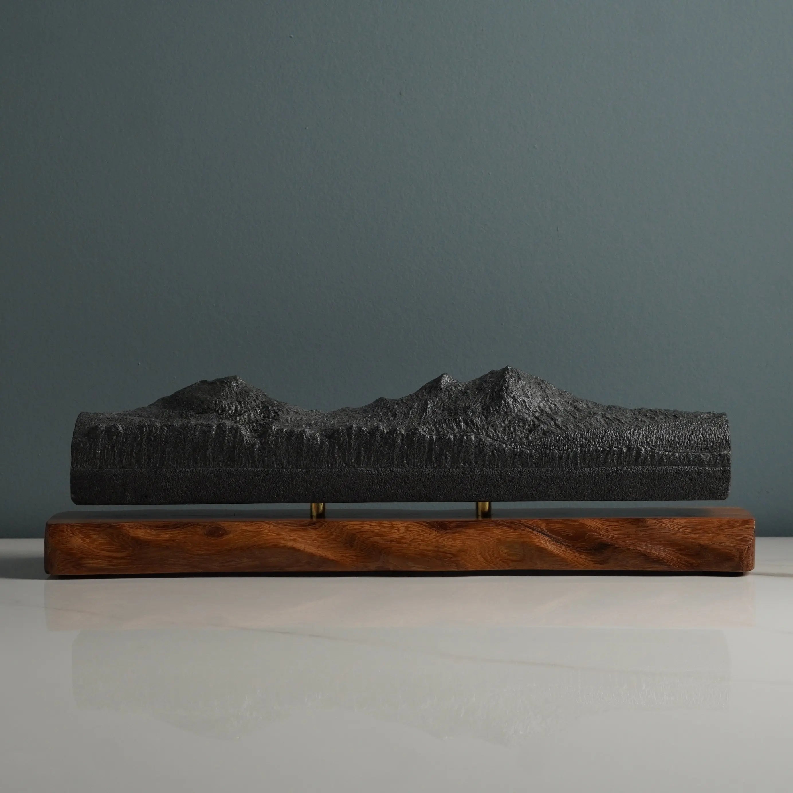 Three Sisters Sculpture (View from Sisters, Oregon) Sculpted Peaks