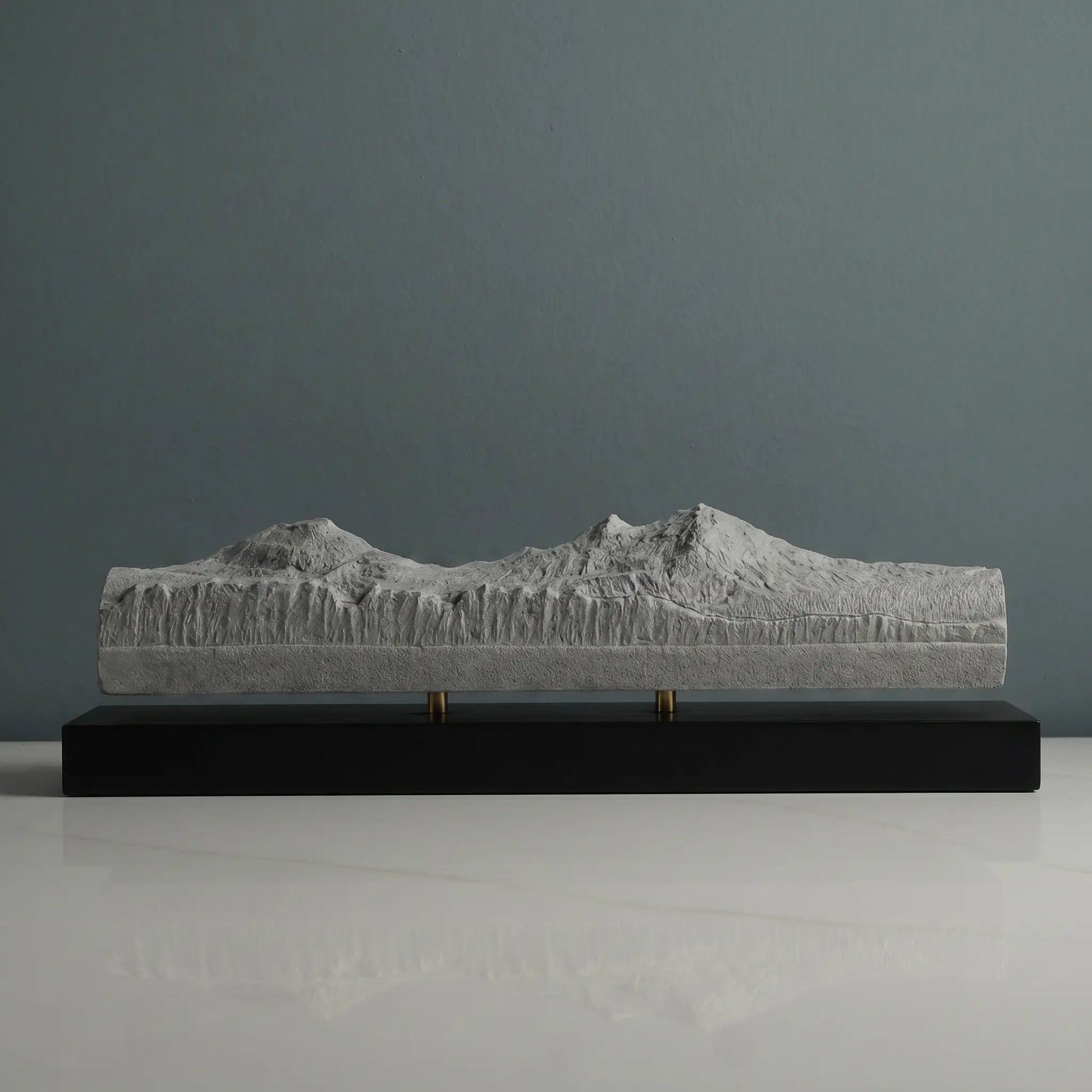 Three Sisters Sculpture (View from Sisters, Oregon) Sculpted Peaks