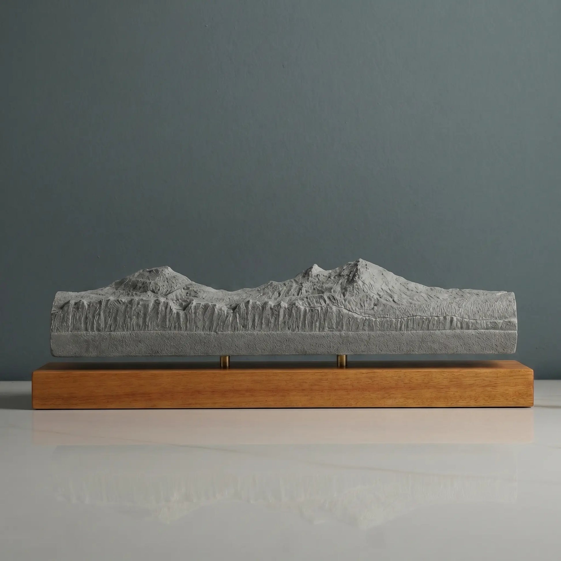 Three Sisters Sculpture (View from Sisters, Oregon) Sculpted Peaks