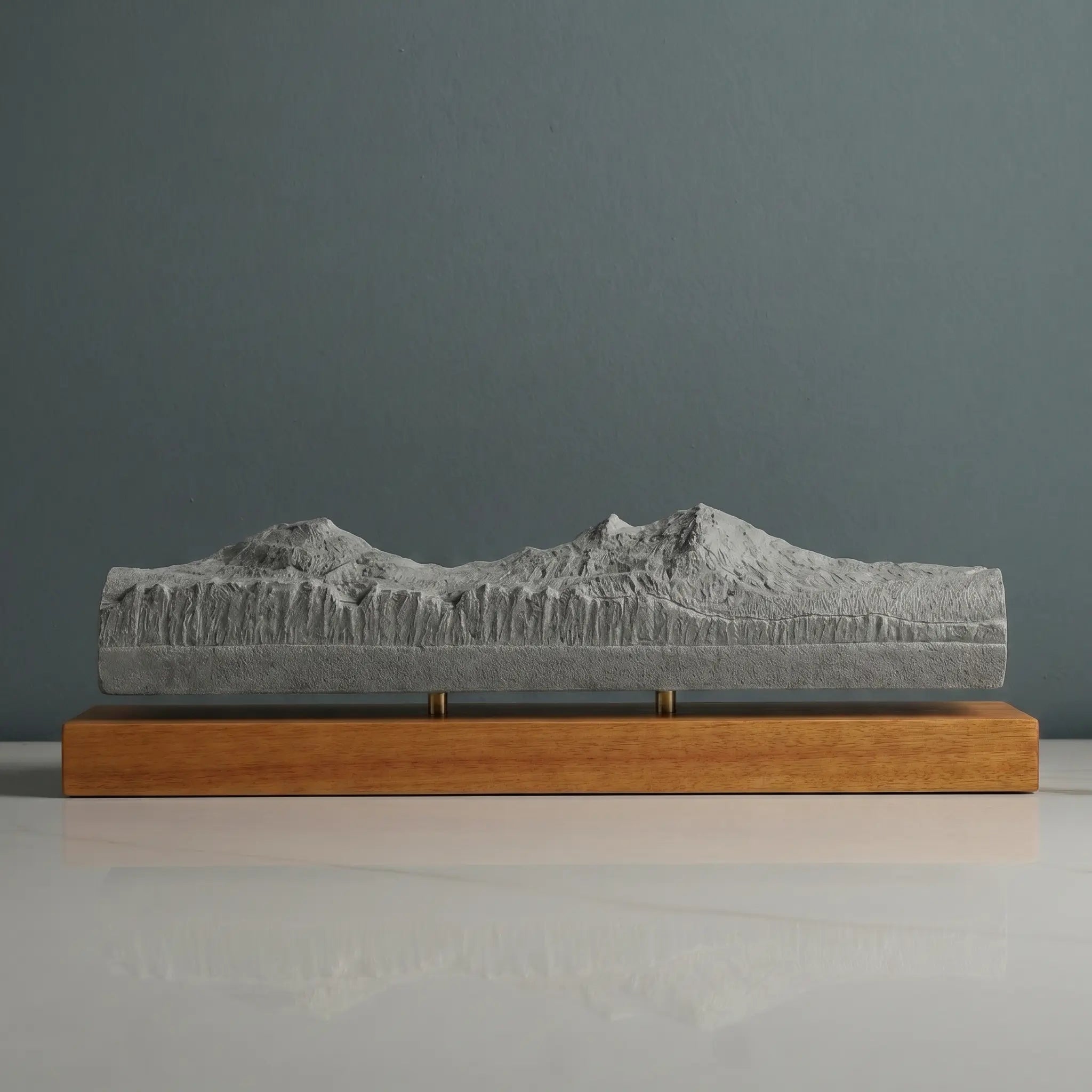 Three Sisters Sculpture (View from Sisters, Oregon) Sculpted Peaks
