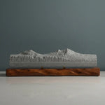 Three Sisters Sculpture (View from Sisters, Oregon) Sculpted Peaks