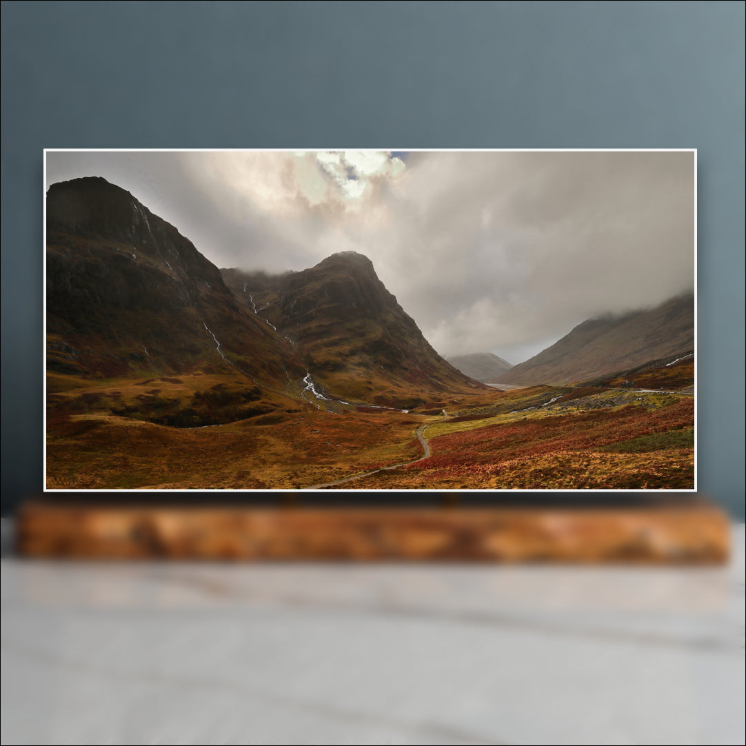 Three Sisters Sculpture - Glen Coe