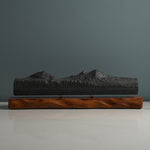 Three Sisters Sculpture | View from Sisters | Oregon | Sculpted Peaks