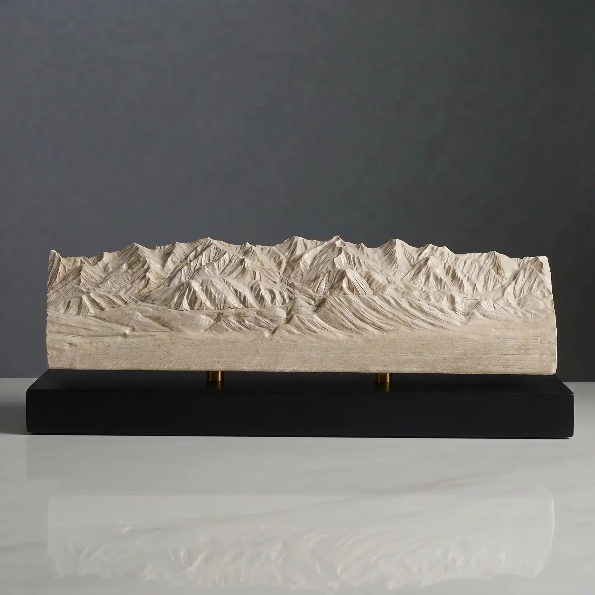 Tien Shan Mountains Sculpture (Trans-Ili Alatau, Kazakhstan) Sculpted Peaks
