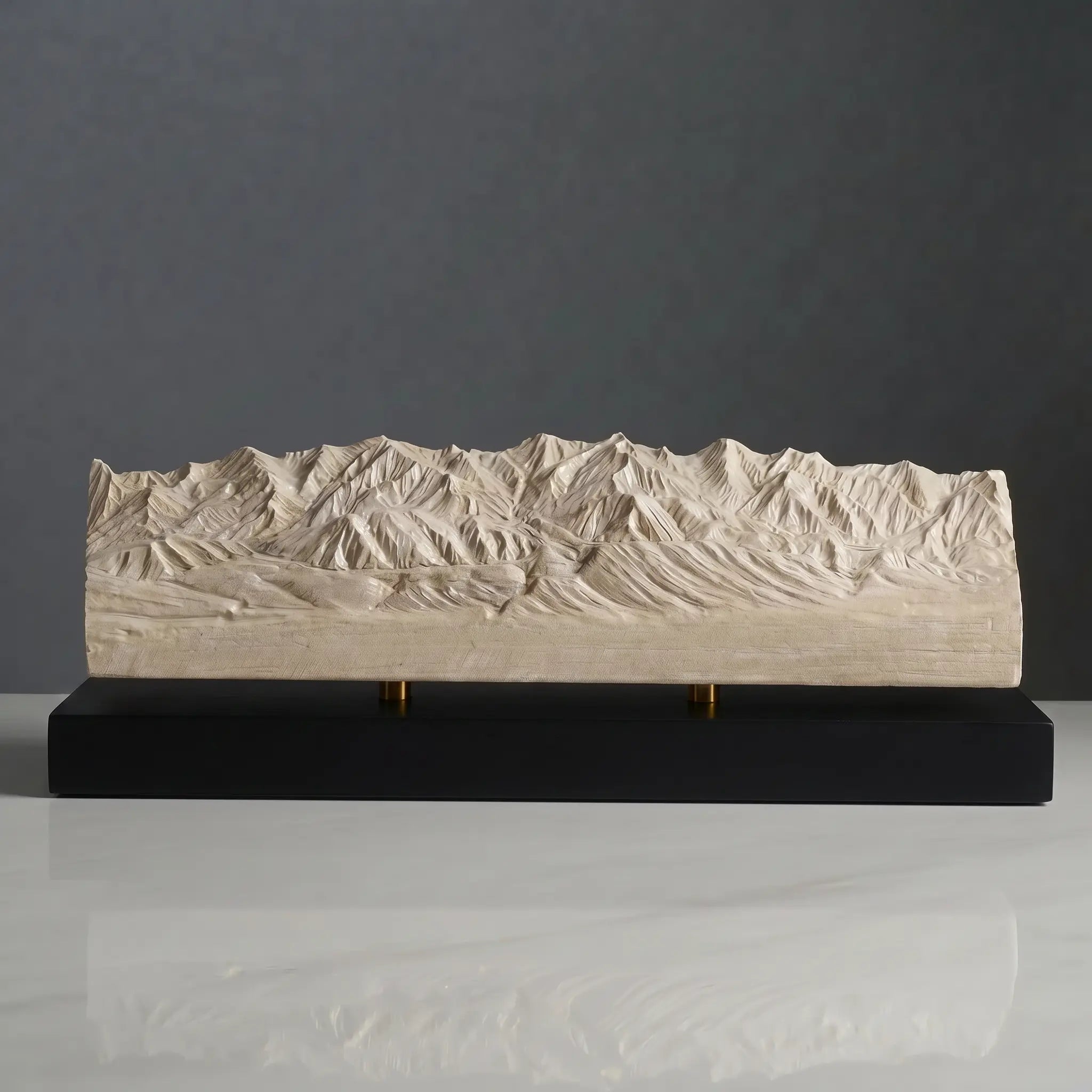 Tien Shan Mountains Sculpture (Trans-Ili Alatau, Kazakhstan) Sculpted Peaks