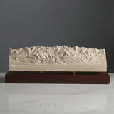 Tien Shan Mountains Sculpture (Trans-Ili Alatau, Kazakhstan)
