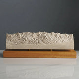 Tien Shan Mountains Sculpture (Trans-Ili Alatau, Kazakhstan)