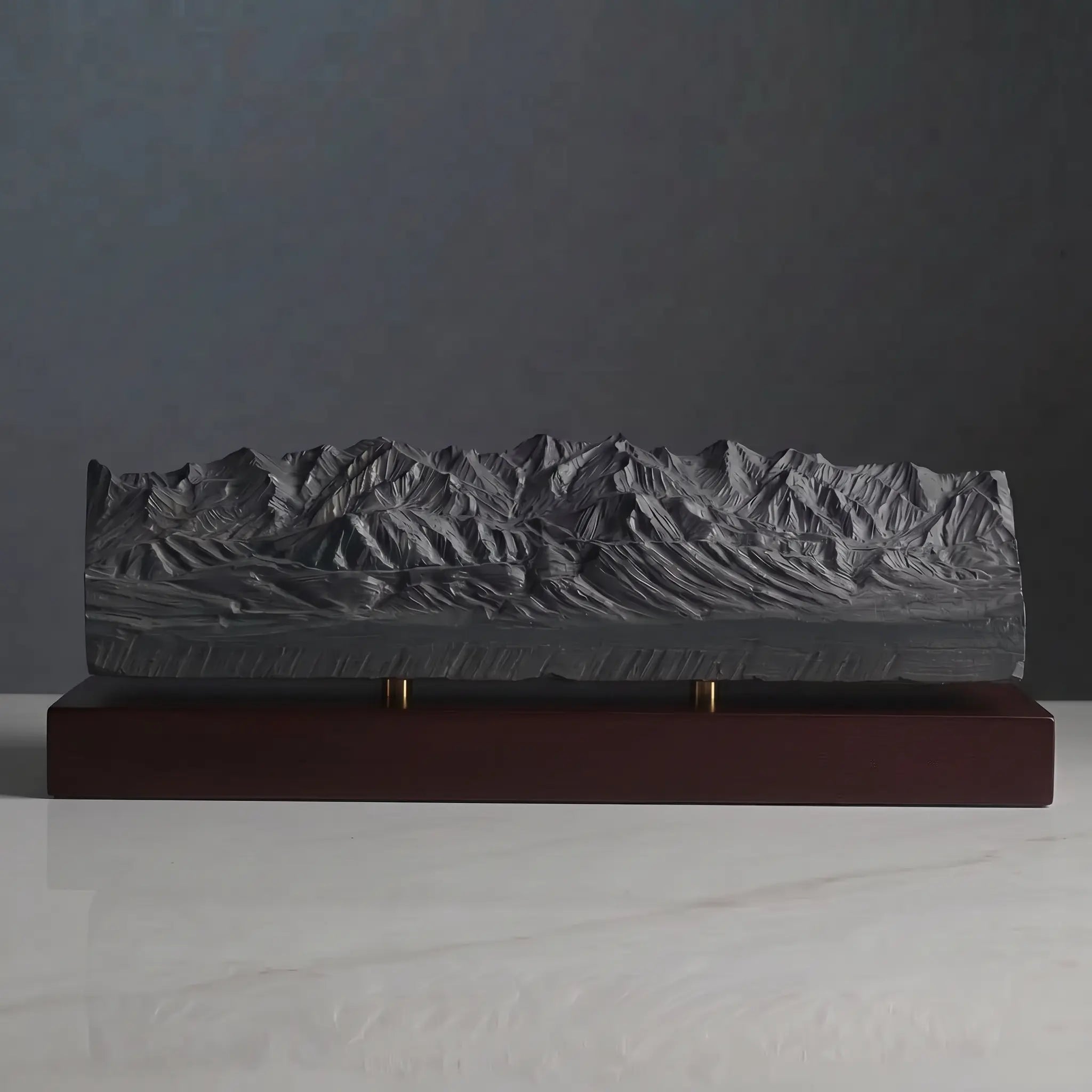 Tien Shan Mountains Sculpture (Trans-Ili Alatau, Kazakhstan) Sculpted Peaks