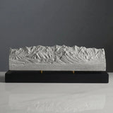 Tien Shan Mountains Sculpture (Trans-Ili Alatau, Kazakhstan)