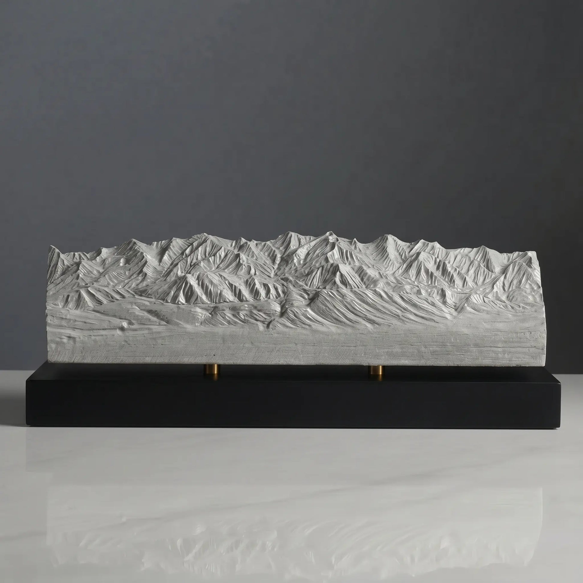 Tien Shan Mountains Sculpture (Trans-Ili Alatau, Kazakhstan) Sculpted Peaks