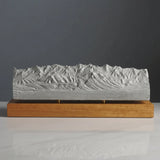 Tien Shan Mountains Sculpture (Trans-Ili Alatau, Kazakhstan)