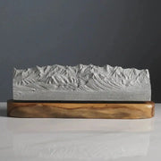 Tien Shan Mountains Sculpture (Trans-Ili Alatau, Kazakhstan) Sculpted Peaks