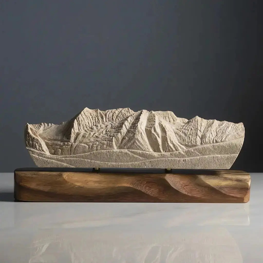 Mount Timpanogos Sculpture (Heber View) Sculpted Peaks