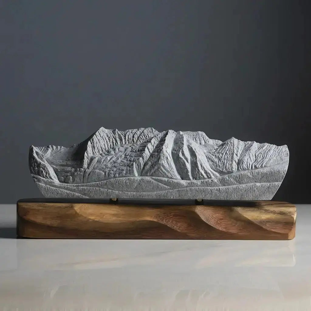 Mount Timpanogos Sculpture (Heber View) Sculpted Peaks