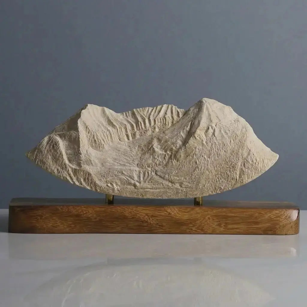 Mount Timpanogos Sculpture (North Face, Wasatch Range, Utah) Sculpted Peaks