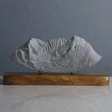 Mount Timpanogos Sculpture (North Face, Wasatch Range, Utah) Sculpted Peaks