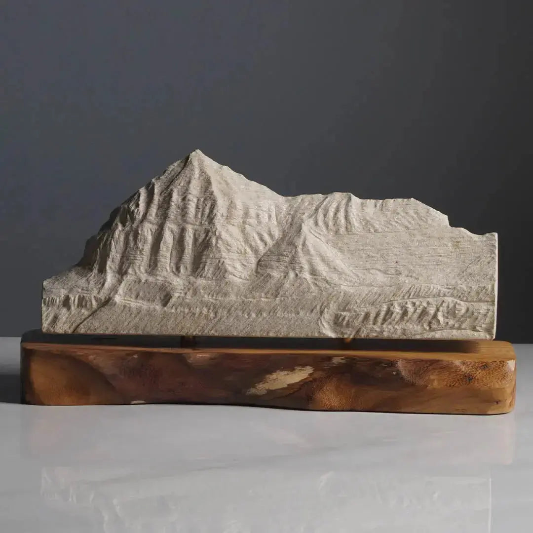 Mount Timpanogos Sculpture (Trailside Cliff View, Utah) Sculpted Peaks