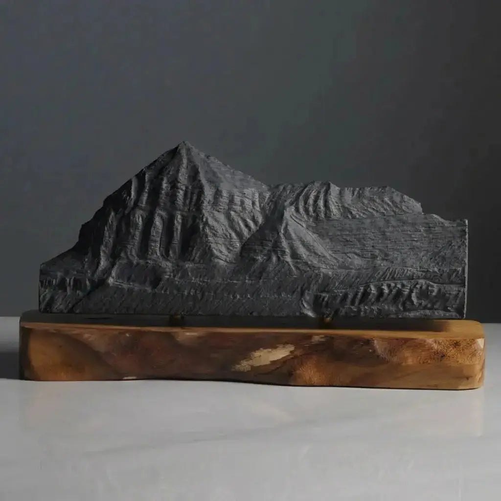 Mount Timpanogos Sculpture (Trailside Cliff View, Utah) Sculpted Peaks